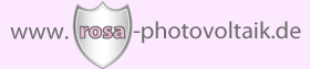 rosa Photovoltaik Logo
